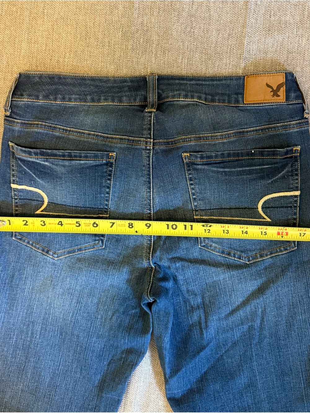 American Eagle Outfitters Women's Blue jeggings Jeans - Picture 8 of 10